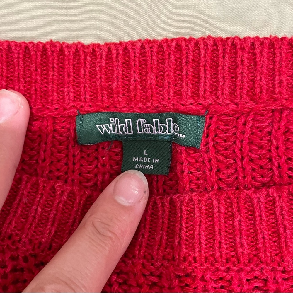 Red Sweater - Picture 2 of 3